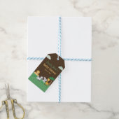 Oerwoud Safari Boy Baby shower Gift Labels Cadeaulabel (Met Touw)