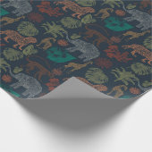 Oerwoud Safari Cadeaupapier (Hoek)