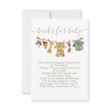 Oerwoud Safari Clothesline Breng een boek