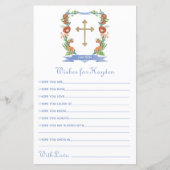 Oerwoud Safari Crest Baptism wil Baby (Voorkant)