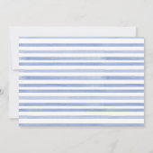 Oerwoud Safari Crest Photo Baptism Invitation Kaart (Achterkant)