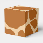 Oerwoud Safari Dier Leuk Favorieten Dozen Bedankdoosjes (Achterkant)