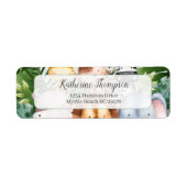 Oerwoud Safari Dieren Adres Etiket (Voorkant)