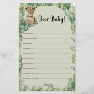 Oerwoud Safari Dieren Beste Baby Wensen spel