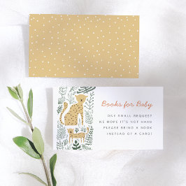 Oerwoud Safari Dieren Boeken voor Baby Informatiekaartje