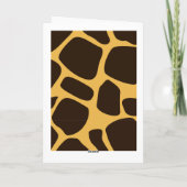 Oerwoud Safari Dieren Persoonlijke Verjaardag Kaart (Achterkant)