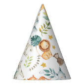 Oerwoud safari dieren schattige peuterjarige verja feesthoedjes (Links)