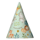 Oerwoud safari dieren schattige peuterjarige verja feesthoedjes (Rechts)