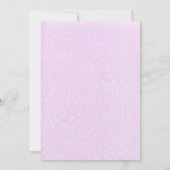 Oerwoud Safari Dieren tropisch Baby shower per pos Kaart (Achterkant)