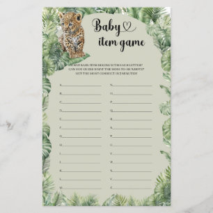 Oerwoud Safari Dieren Tropische Baby Item spel