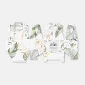 Oerwoud Safari Giraffe Baby shower Bedankdoosjes (Uitgevouwen)