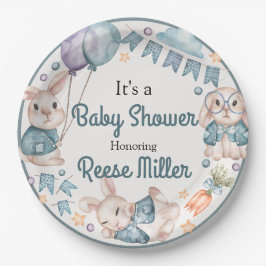 Oerwoud Safari Greenery Baby shower Papieren Bordje