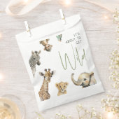 Oerwoud Safari Het staat op het punt om wild Baby  Bedankzakje (Geknipt)