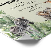 Oerwoud Safari Hoeveel Snoepjes zitten er in het p Poster (Hoek)