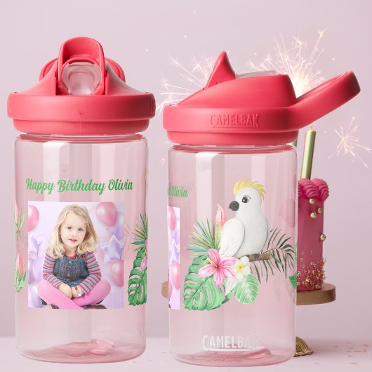 Oerwoud Safari Kinder School Water Bottle Gift Waterfles