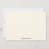 Oerwoud Safari Meisje Koningin van Oerwoud Baby sh Kaart (Achterkant)