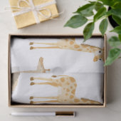 Oerwoud Safari met Giraffes Verjaardagsfeest Tissuepapier (Geschenk)