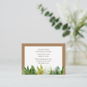 Oerwoud Safari Neem een boek mee Informatiekaartje (Staand voorkant)