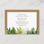 Oerwoud Safari Neem een boek mee Informatiekaartje (Voorkant)