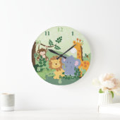 Oerwoud Safari Square Clock Grote Klok (Huis)