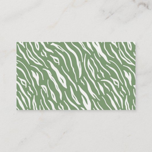 Oerwoud Safari Tiger Wedding Accommodations Informatiekaartje (Achterkant)