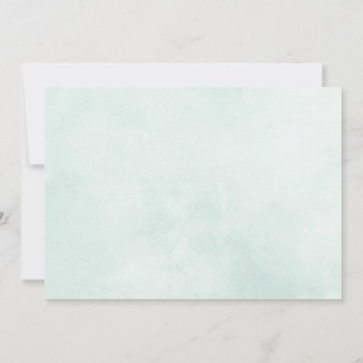 Oerwoud Safari Two Wild 2e verjaardag foto Kaart (Achterkant)