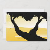 Oerwoud Safari Uitnodiging (Achterkant)