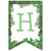 Oerwoud Safari Verjaardag Bunting Flags Banner (Tweede vlag)