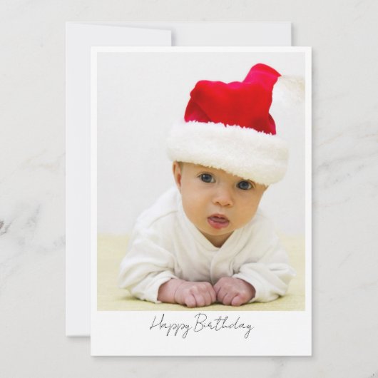 Oerwoud Safari Verjaardagsuitnodiging – Wild One T Kaart (Achterkant)