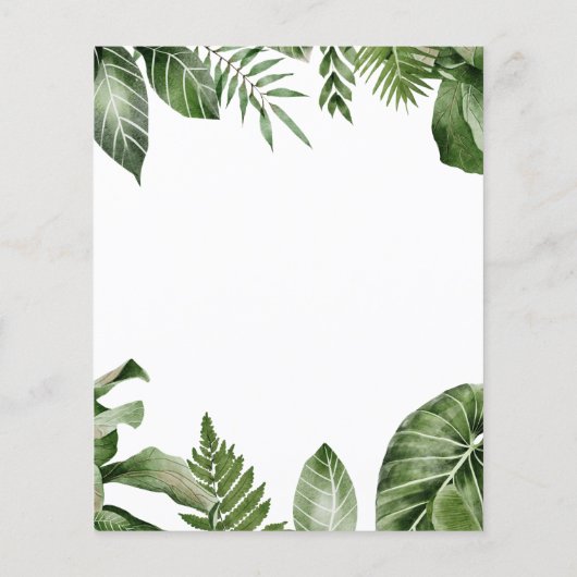 Oerwoud Safari Vierde Vierjarige Zwarte Panter (Achterkant)