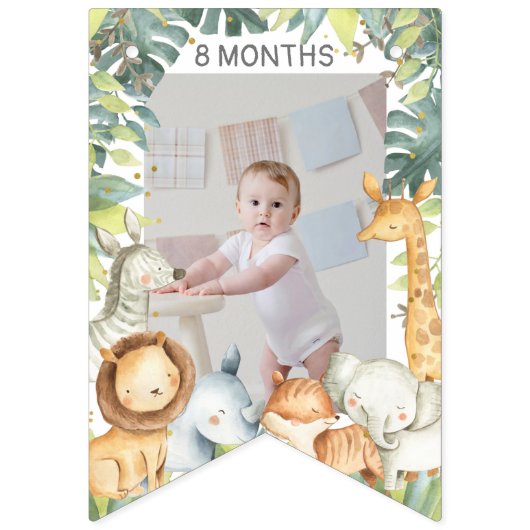 Oerwoud safari vlaggetjes (Derde vlag)