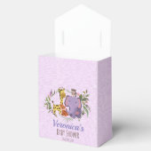 Oerwoud Safari Waterverf Baby shower Dank u wel Bedankdoosjes (Geopend)