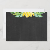 Oerwoud Safari Waterverf Schattige Boy Eerste Verj Kaart (Achterkant)