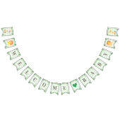 Oerwoud Safari Welkom Baby Jongen Douche Leeuw Gir Vlaggetjes (Alle)