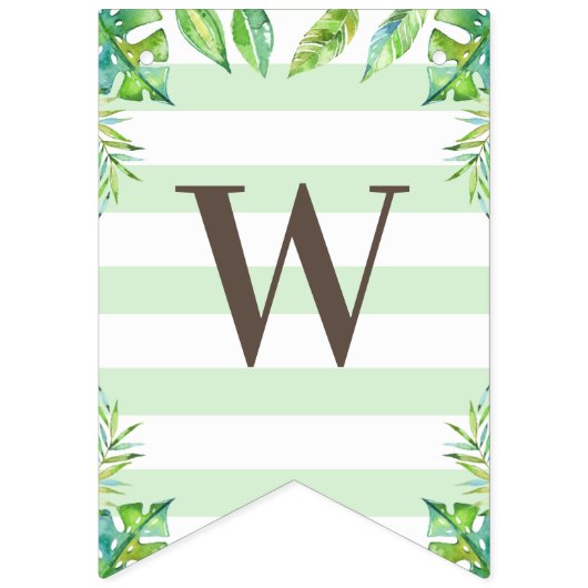 Oerwoud Safari Welkom Baby Jongen Douche Leeuw Gir Vlaggetjes (Derde vlag)