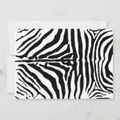 Oerwoud Safari Wild 3e verjaardag voor de jongen Kaart (Achterkant)