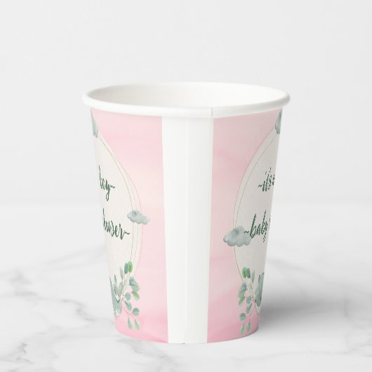 Oerwoud Safari Wild Baby shower Papieren Bekers (Rechts)