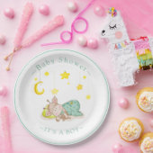 Oerwoud Safari Wild Baby shower Papieren Bordje (Feest)