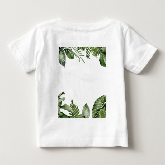 Oerwoud Safari Wild Eén geboorte (Achterkant)