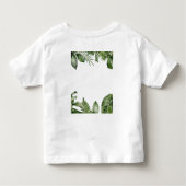 Oerwoud Safari Wild Eén geboorte Kinder Shirts (Achterkant)