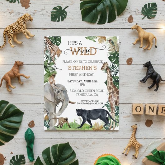 Oerwoud Safari Wild Een zondag zwart panther