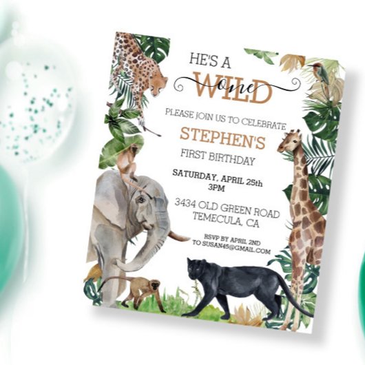 Oerwoud Safari Wild Een zondag zwart panther