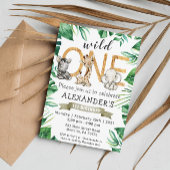 Oerwoud Safari Wild Uitnodiging van één dag