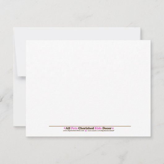 OERWOUD SAFARI Zanzibar Giraffe Zoo Birthday 4x5 Kaart (Achterkant)