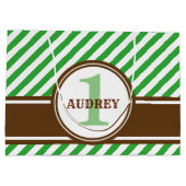 Oerwoud Safari Zoo Animal Birthday Baby shower Groot Cadeauzakje (Achterkant)