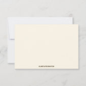 Oerwoud Safari Zoo RSVP-reactiekaart RSVP Kaartje (Achterkant)