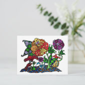 Oerwoud Scène-Briefkaarten Briefkaart (Staand voorkant)