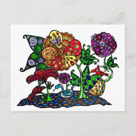 Oerwoud Scène-Briefkaarten Briefkaart