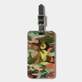 Oerwoud Scrabble Bagagelabel (Voorkant verticaal)