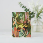 Oerwoud Scrabble Briefkaart (Staand voorkant)